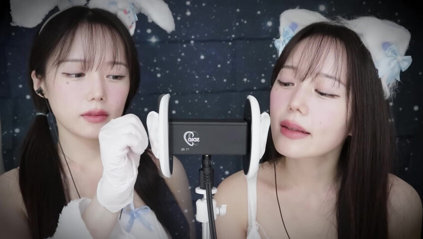 Jamonghae ASMR - 12 April 2026 - ASMR 토끼&고양이 쌍둥이의 수면 치료