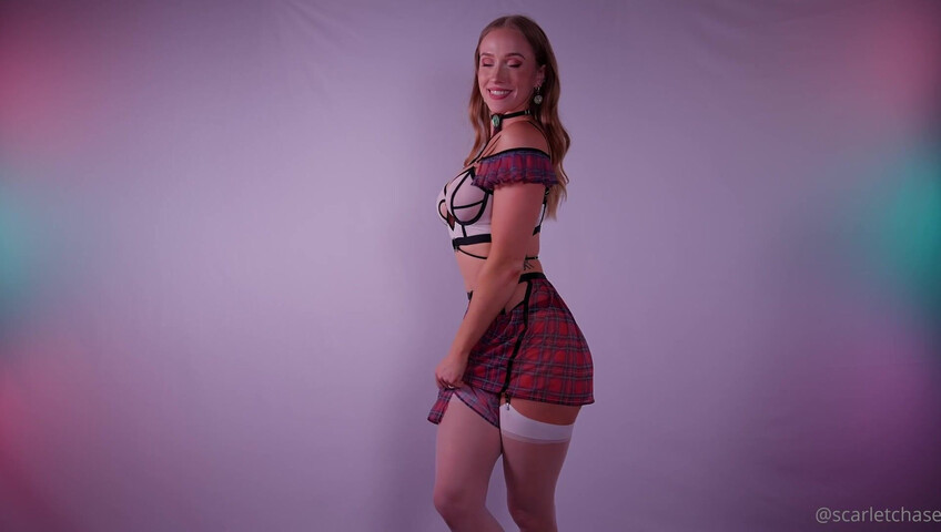 Secretcrush - RolePlay Lingerie TryOn BTS Dildo Squirt