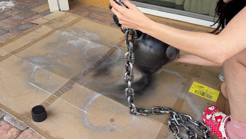 Busy B ASMR - 10 April 2026 - ASMR Building My Chain Chomp Cosplay