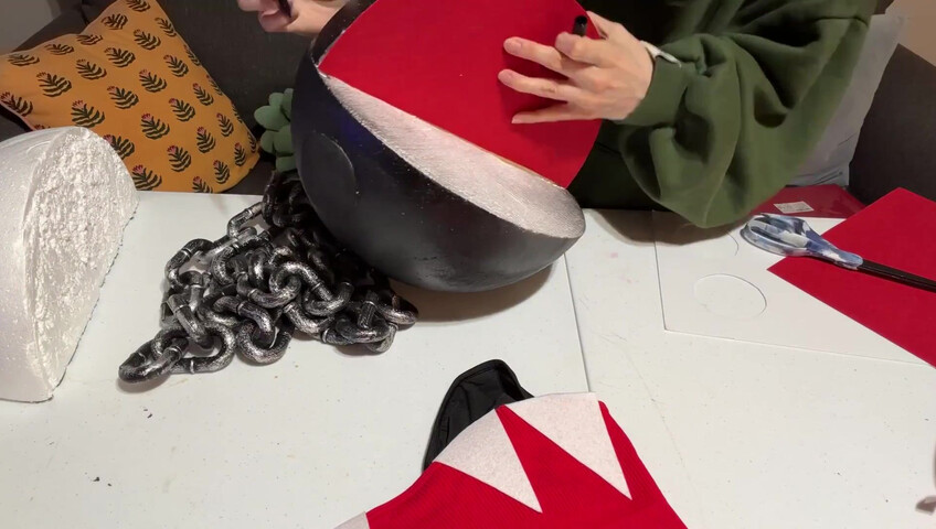 Busy B ASMR - 10 April 2026 - ASMR Building My Chain Chomp Cosplay