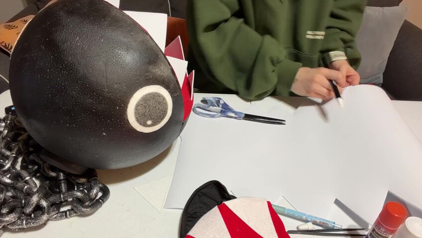 Busy B ASMR - 10 April 2026 - ASMR Building My Chain Chomp Cosplay