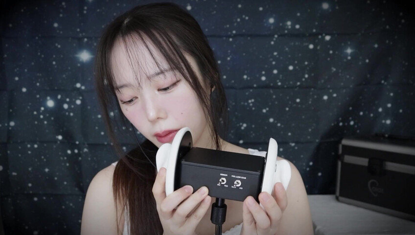 Jamonghae ASMR - 9 April 2026 - ASMR 쫀득쫀득 3dio 입소리 Mouth Sounds