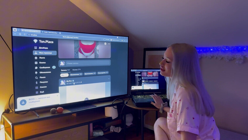 EvaRmore - Real Fan Subscription Reward: He Fucked Me Raw