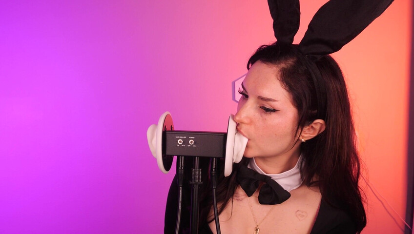 Busy B ASMR - 6 April 2026 - Bunny Girl Ear Eating