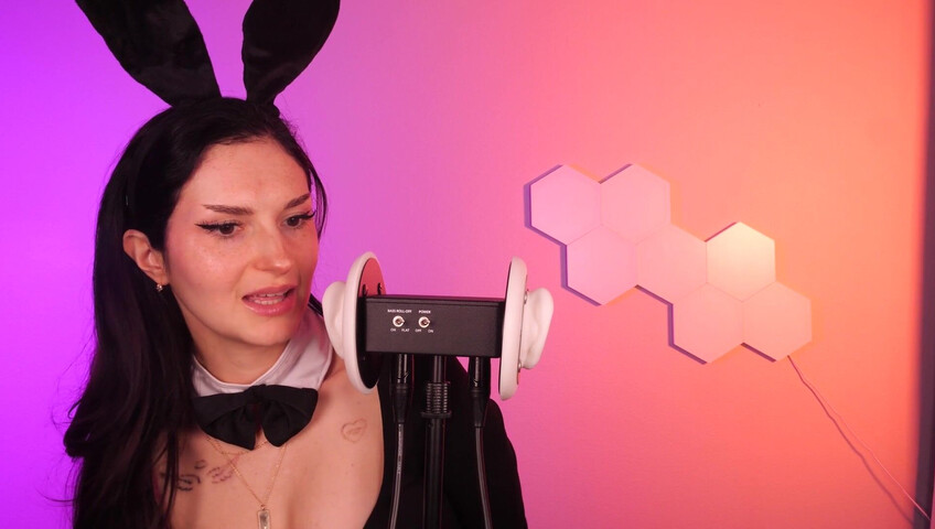 Busy B ASMR - 6 April 2026 - Bunny Girl Ear Eating