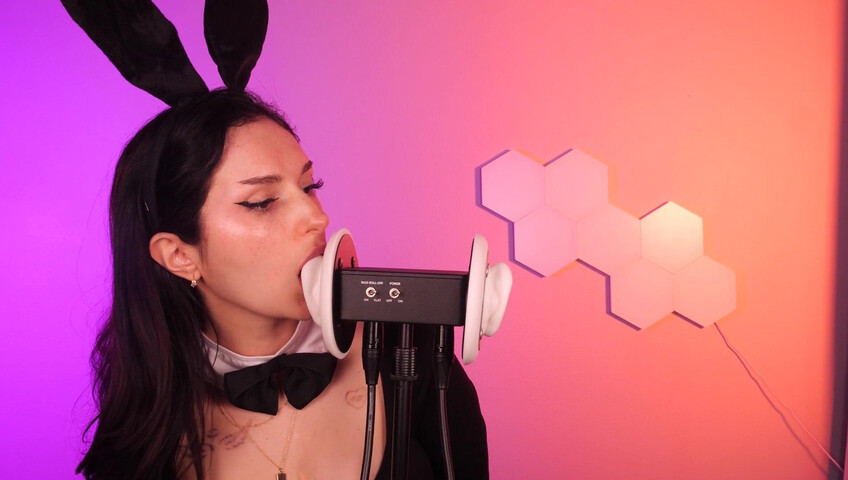 Busy B ASMR - 6 April 2026 - Bunny Girl Ear Eating