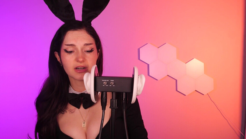 Busy B ASMR - 6 April 2026 - Bunny Girl Ear Eating