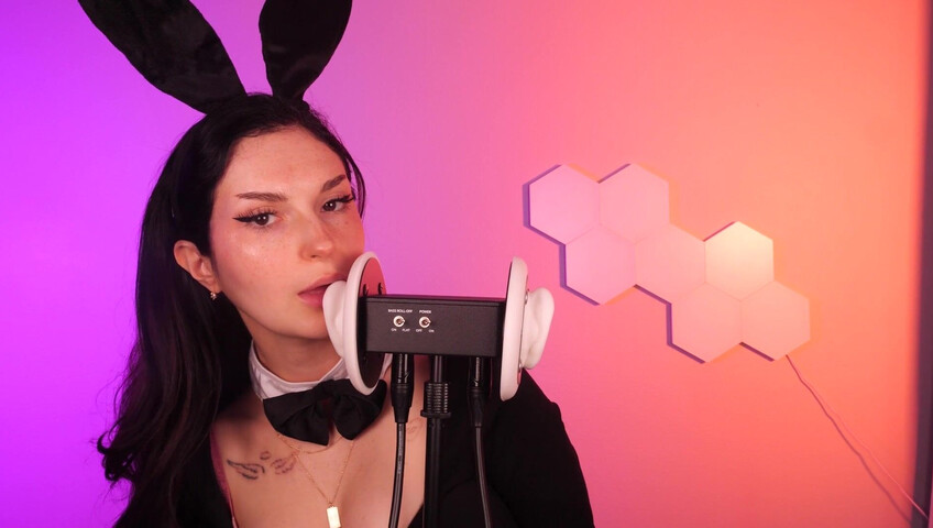 Busy B ASMR - 6 April 2026 - Bunny Girl Ear Eating