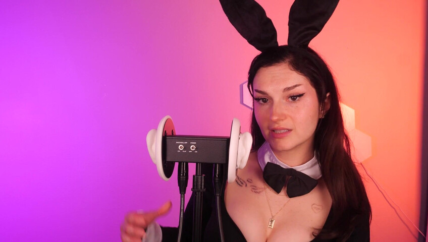 Busy B ASMR - 6 April 2026 - Bunny Girl Ear Eating