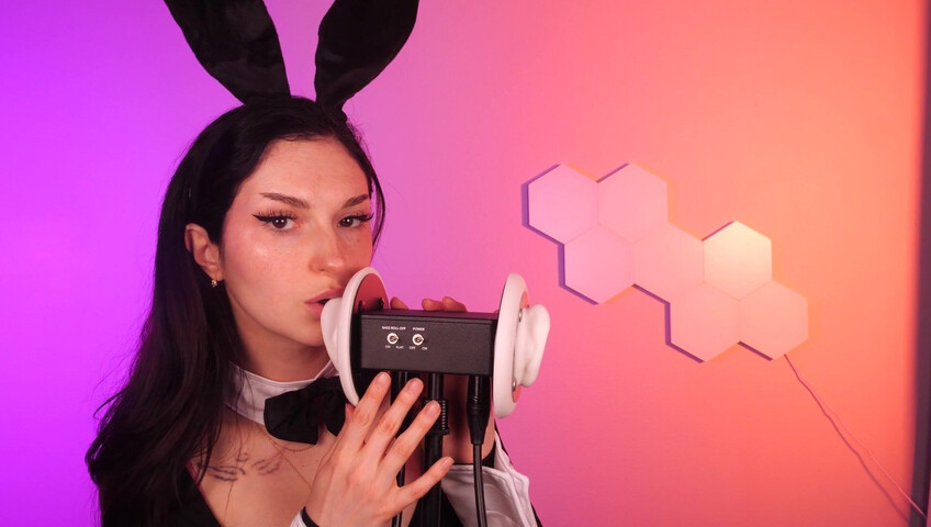 Busy B ASMR - 6 April 2026 - Bunny Girl Ear Eating