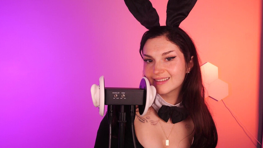 Busy B ASMR - 6 April 2026 - Bunny Girl Ear Eating