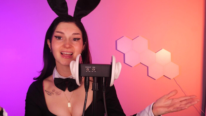 Busy B ASMR - 6 April 2026 - Bunny Girl Ear Eating