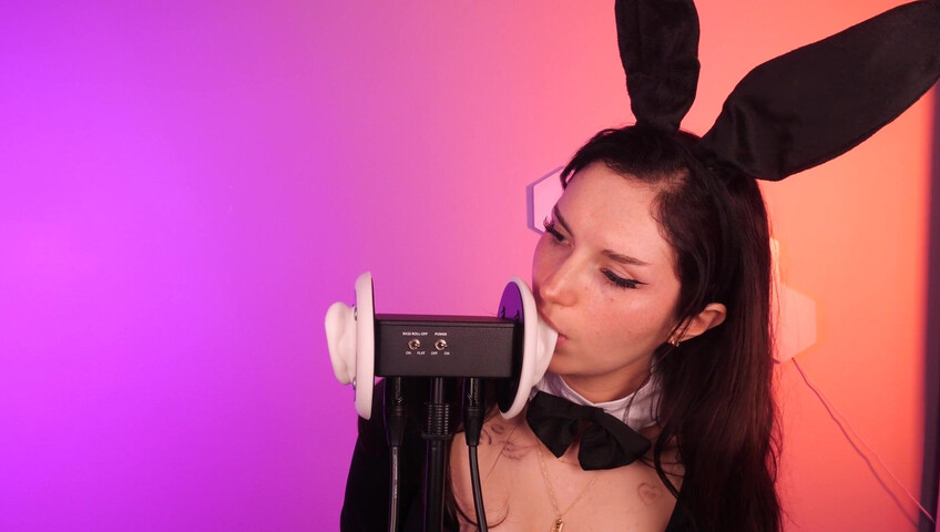 Busy B ASMR - 6 April 2026 - Bunny Girl Ear Eating