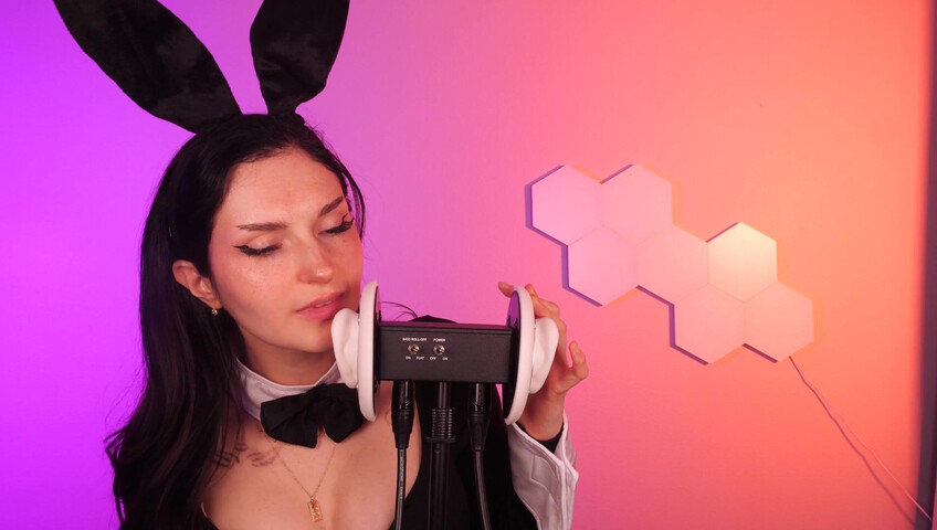 Busy B ASMR - 6 April 2026 - Bunny Girl Ear Eating