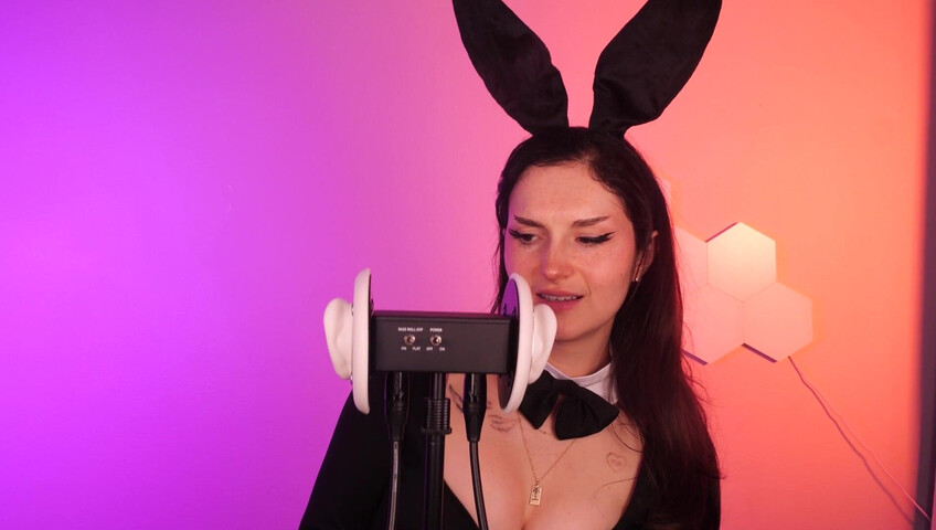 Busy B ASMR - 6 April 2026 - Bunny Girl Ear Eating