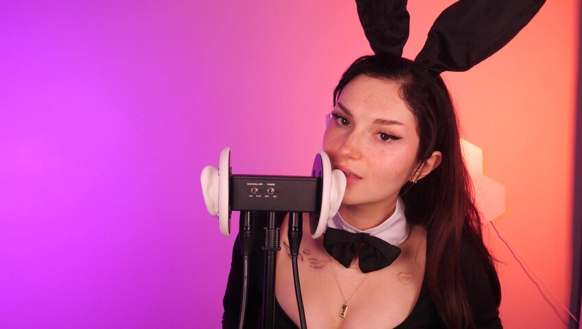Busy B ASMR - 6 April 2026 - Bunny Girl Ear Eating
