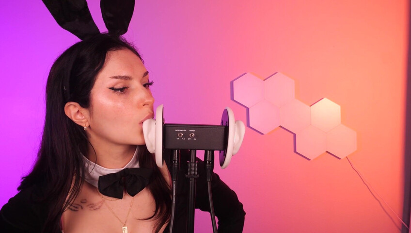 Busy B ASMR - 6 April 2026 - Bunny Girl Ear Eating