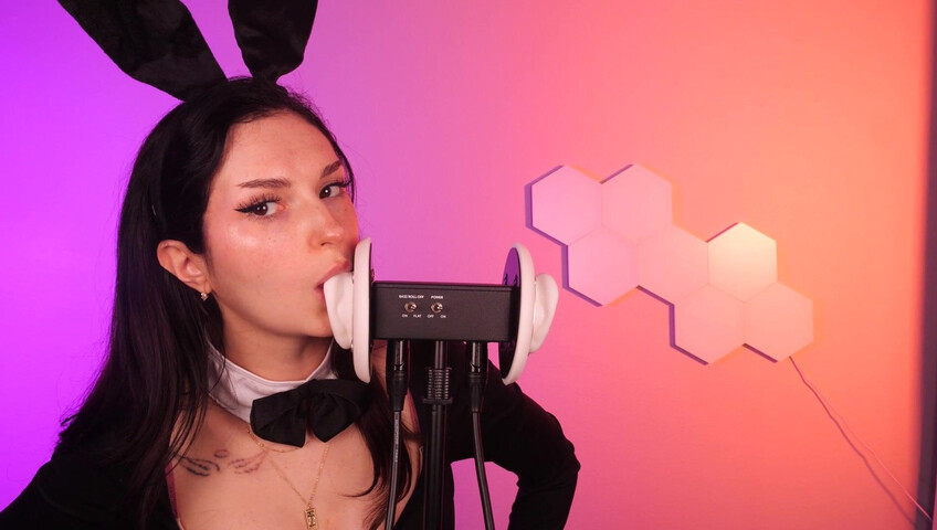Busy B ASMR - 6 April 2026 - Bunny Girl Ear Eating