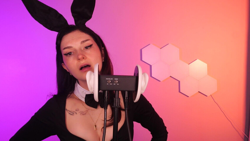 Busy B ASMR - 6 April 2026 - Bunny Girl Ear Eating
