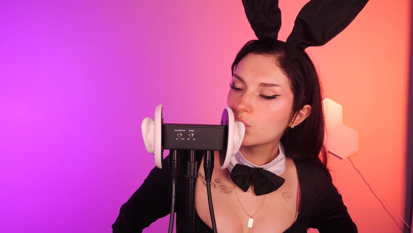 Busy B ASMR - 6 April 2026 - Bunny Girl Ear Eating