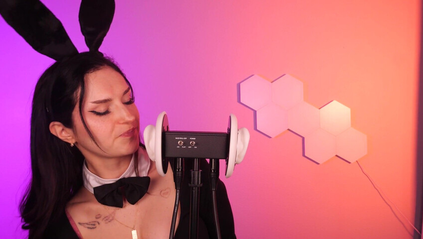 Busy B ASMR - 6 April 2026 - Bunny Girl Ear Eating