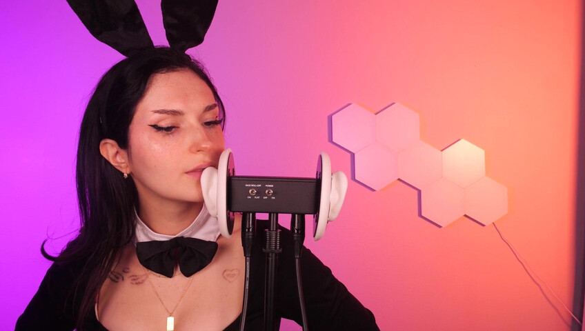 Busy B ASMR - 6 April 2026 - Bunny Girl Ear Eating