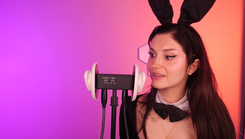 Busy B ASMR - 6 April 2026 - Bunny Girl Ear Eating
