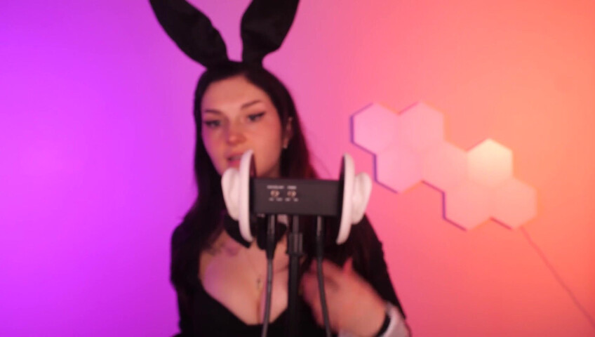 Busy B ASMR - 6 April 2026 - Bunny Girl Ear Eating