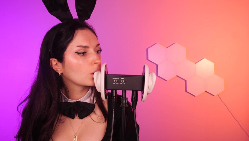 Busy B ASMR - 6 April 2026 - Bunny Girl Ear Eating