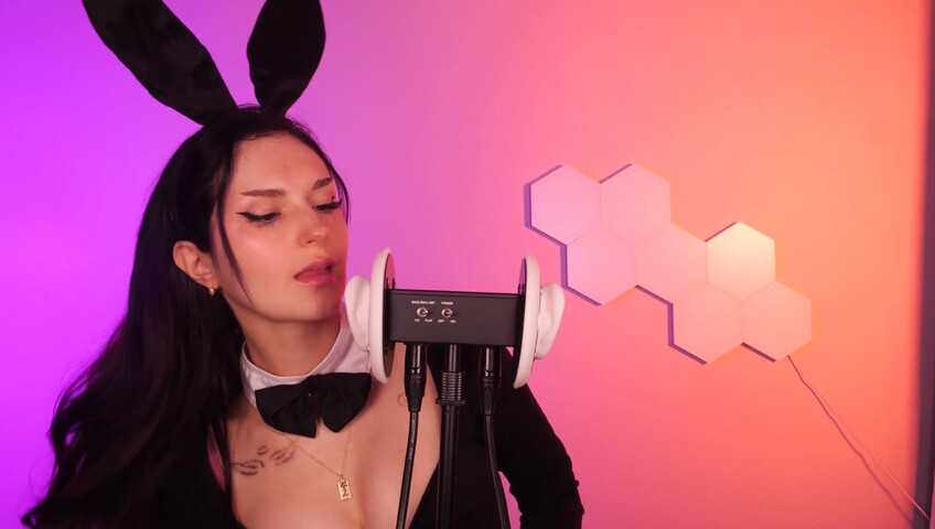 Busy B ASMR - 6 April 2026 - Bunny Girl Ear Eating