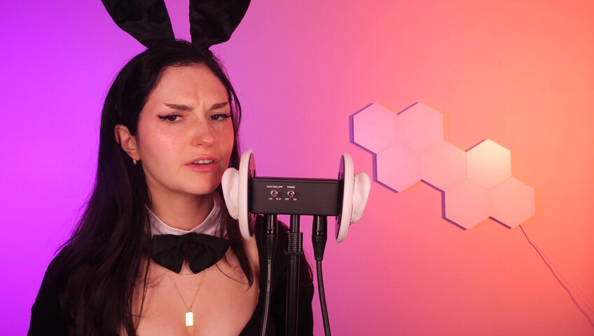 Busy B ASMR - 6 April 2026 - Bunny Girl Ear Eating