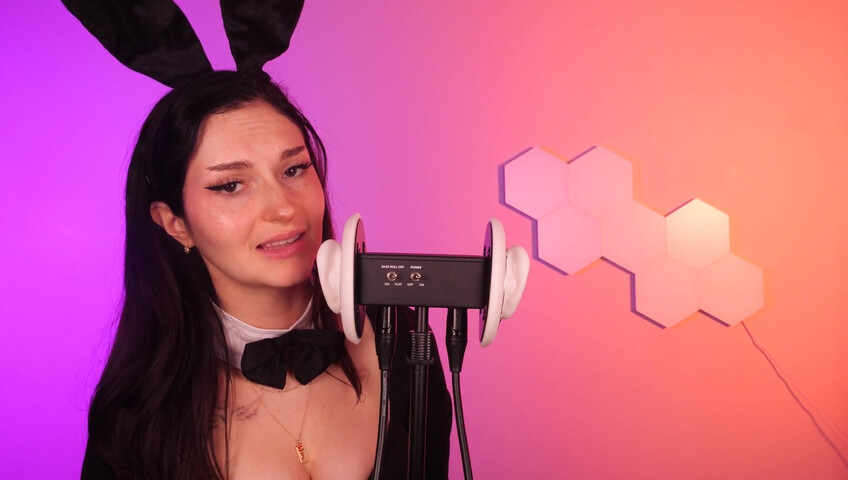 Busy B ASMR - 6 April 2026 - Bunny Girl Ear Eating