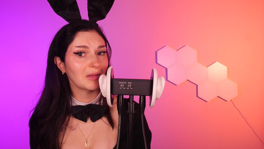 Busy B ASMR - 6 April 2026 - Bunny Girl Ear Eating