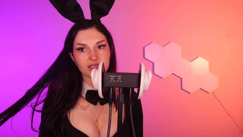 Busy B ASMR - 6 April 2026 - Bunny Girl Ear Eating