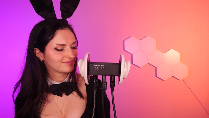 Busy B ASMR - 6 April 2026 - Bunny Girl Ear Eating