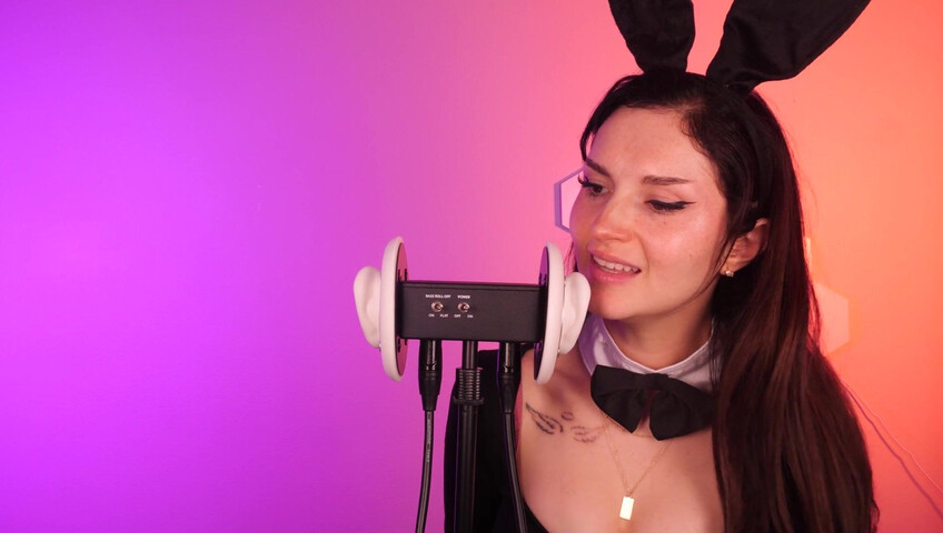 Busy B ASMR - 6 April 2026 - Bunny Girl Ear Eating
