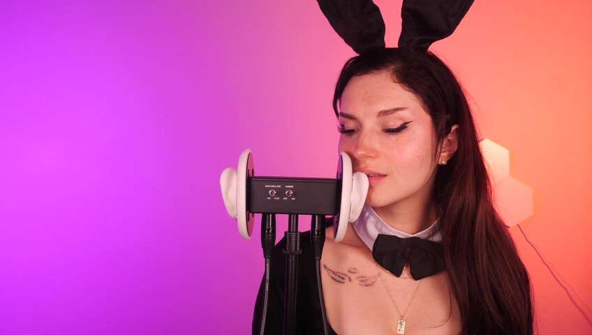 Busy B ASMR - 6 April 2026 - Bunny Girl Ear Eating