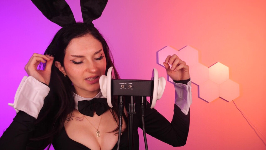 Busy B ASMR - 6 April 2026 - Bunny Girl Ear Eating