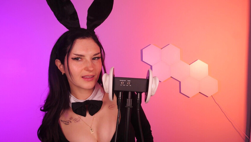 Busy B ASMR - 6 April 2026 - Bunny Girl Ear Eating
