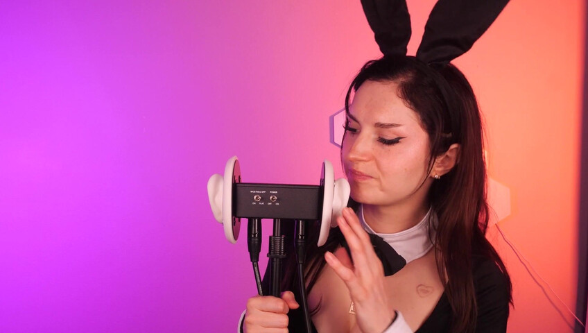 Busy B ASMR - 6 April 2026 - Bunny Girl Ear Eating