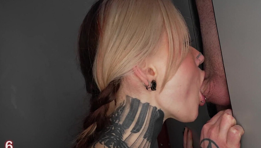 Gloryhole Swallow - Foxy Roxxi - First Visit