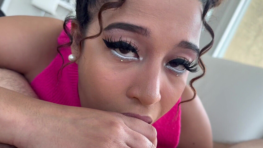 Creampie Accident With Ebony StepSisterr ~ Fun Sized Megan