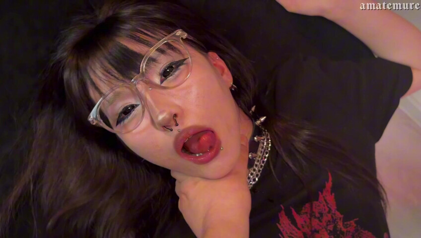 Amatemure - Goth Asian Teen Hard Fucked by Brother Best Friend First Time