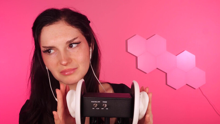 Busy b ASMR - 2 de abril de 2026 - Masaje de orejas con y sin guantes