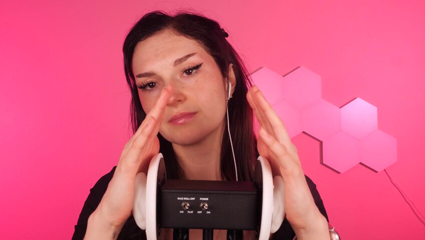 Busy b ASMR - 2 de abril de 2026 - Masaje de orejas con y sin guantes