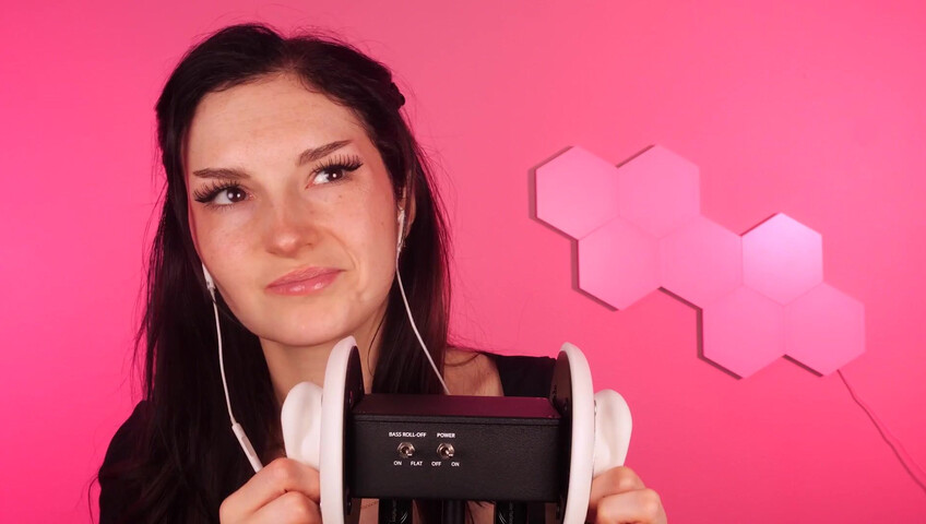Busy b ASMR - 2 de abril de 2026 - Masaje de orejas con y sin guantes