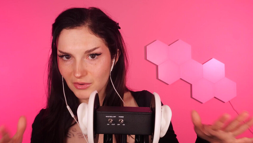 Busy b ASMR - 2 de abril de 2026 - Masaje de orejas con y sin guantes