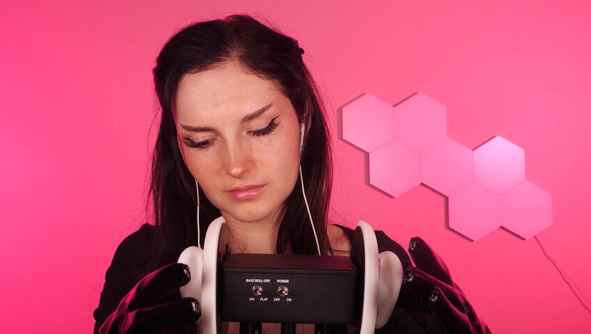 Busy b ASMR - 2 de abril de 2026 - Masaje de orejas con y sin guantes