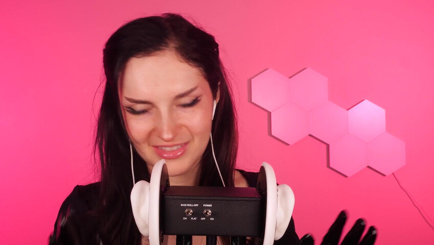Busy b ASMR - 2 de abril de 2026 - Masaje de orejas con y sin guantes