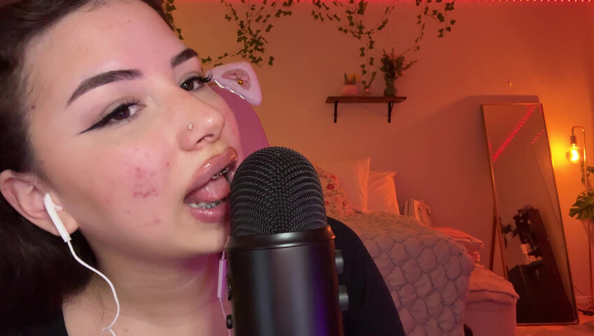 Wahonay ASMR - Intense Mic Licking